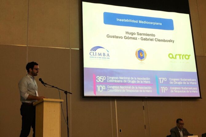 Inestabilidad mediocarpiana – Congreso Sudamericano de Cirugía de la Mano en Cartagena, Colombia