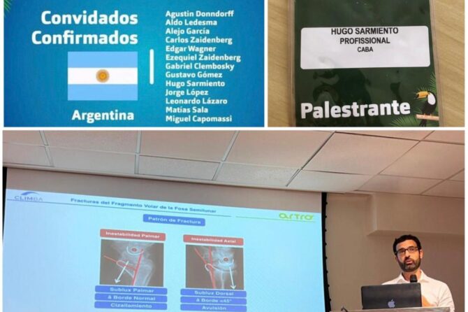 Fracturas de muñeca – Congreso Íbero Latinoamericano de Cirugía de Mano en Maceio Brasil 2022